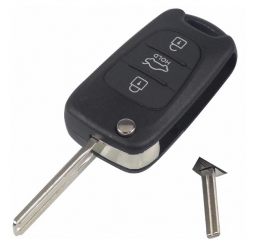 For KIA Sportage-R 3 button remote key blank