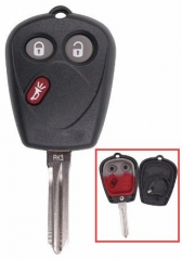 For SAAB 2+1 button remote key blank with battery 