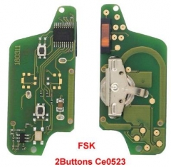 FSK Key Board for Peugeot 207 208 307 308 408 Part
