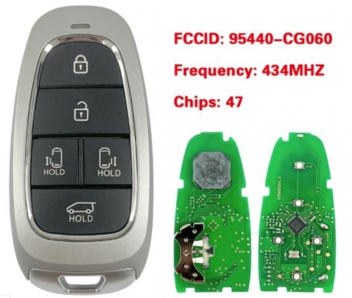 Suitable for modern intelligent remote control key FCC: 95440-CG060 434MHZ 47 chip