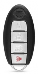For Nissan 4 button 
remote key blank for new mode
