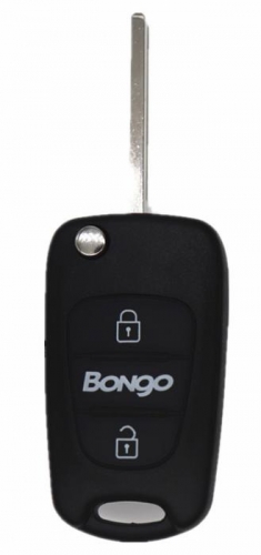 For hyundai BONGO 3 button
 flip key blank