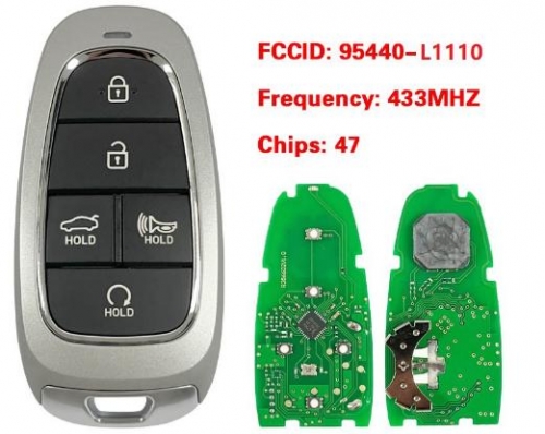 For Hyundai Smart Key FOB 95440-L1110 T08-F08-4F27 for Sonata 2019-2021