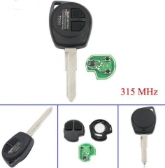 For SUZUKI SWIFT 2 Button remote key with 315mhz
w