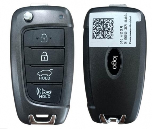2018-2020 For Hyundai Santa Fe / 4-Button Flip Key / PN: 95430-S2000 / TQ8-RKE-4F39