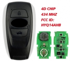 Key for Subaru 2014 BRZ, l-egacy, 2014-, 2015 Impr