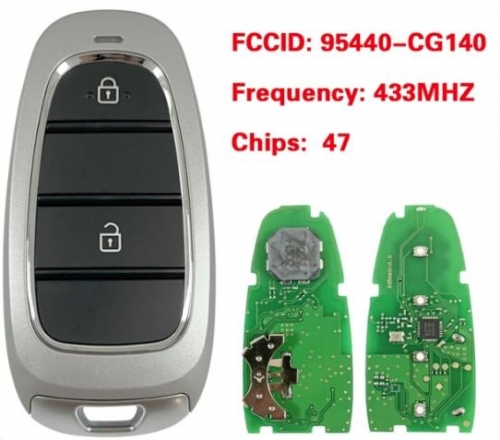 For Hyundai Staria 2022 Smart Remote Key 2 Buttons 433MHz 95440-CG140