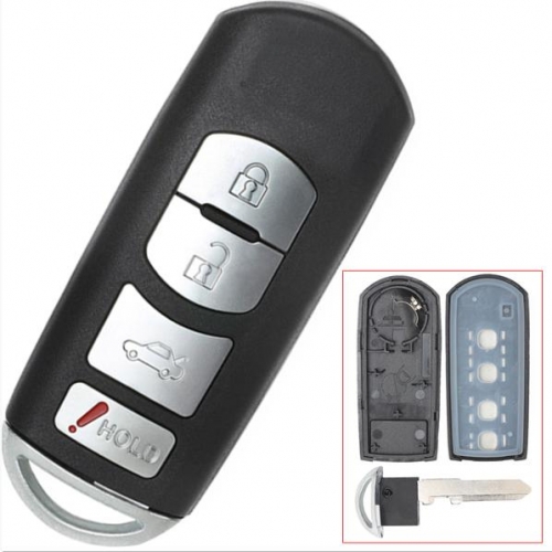 For Mazda 3+1 utton  remote key case