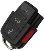 for VW 3+1 button remote blank