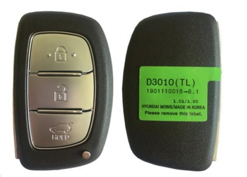 For Hyundai Tucson Smart Key Remote 2018, 3 Buttons 433MHz 95440-D3010