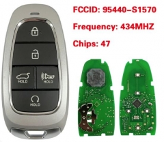 2021-2022 For Hyundai Santa Fe / 5-Button Smart Ke