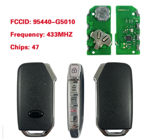 For KIA Niro 2018 Genuine Smart Remote Key 4 Buttons 433MHz 95440-G5010
