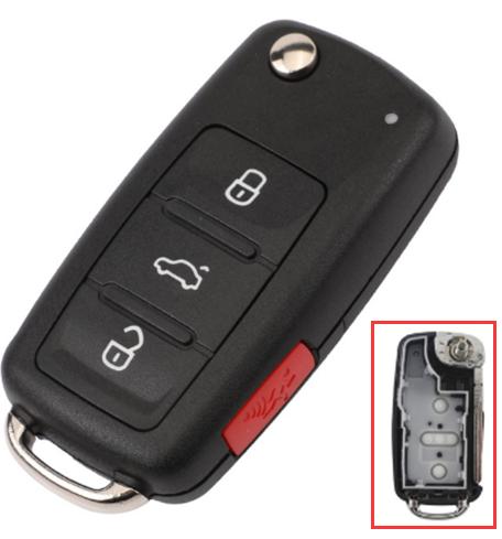 NEW Model for VW 3+1 button key blank
After 2011