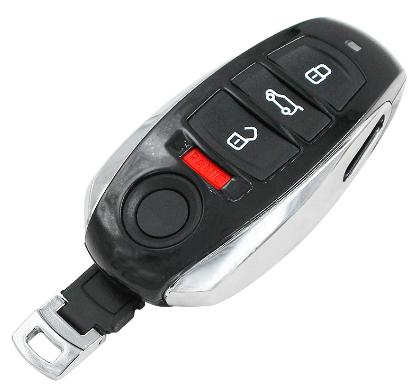 for VW Touareg 3+1 button remote key shell