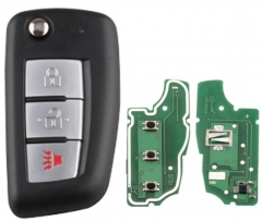 For Nissan 3 button 
remote key with 315mhz
 elect