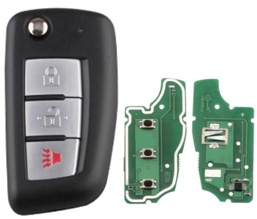 For Nissan 3 button 
remote key with 315mhz
 electronic wave modle FCCID is KBRASTU15 For Nissan Qashqai Sunny Sylphy Tiida X-Trail March Sentra keys