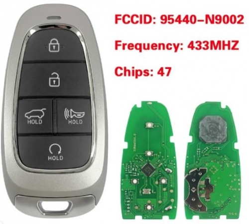 For Hyundai Staria 2022 Smart Remote Key 5 Buttons 433MHz 47 chip 95440-N9002
