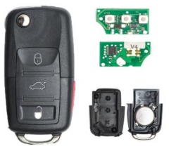 For VW 3+1 Button 315MHz ID48 for VW Volkswagen Ra