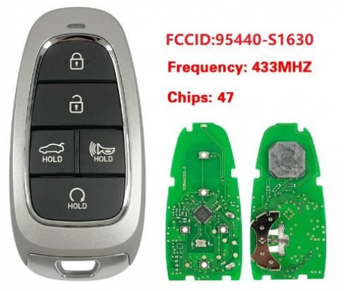 For Hyundai Smart Remote FOB 95440-S1630 ID47 433MHZ