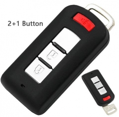 For Mitsubishi 2+1 button remote
key shell