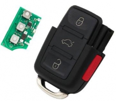 For VW 3+1 Button remote control
1KO 959 753P  wit
