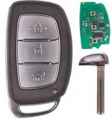 For Hyundai keyless/ smart 3 Button 433MHz PCF7952