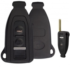For Lexus 2 Button remote key blank with blade