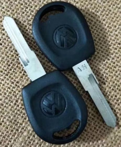 for Jetta transponder key blank with logo