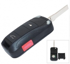 For Porshe Cayenne 2+1 button remote key with PCF7