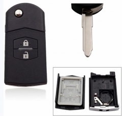 For Mazda 2 button  remote key shell