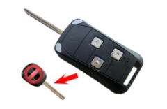 For Lexus 3buttons Modified folding remote key bla