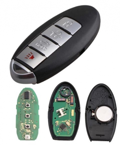 For Nissan 315Mhz With Chip 4 Buttons For Altima Maxima Murano 2007-2010 Smart Remote Car Key Keyless Entry
5.0