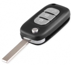 For Renault 3 button remote key blank （no logo）