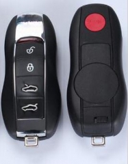 For Porsche 4+1 remote key blank 
with panic butto