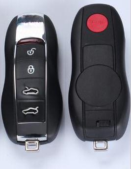 For Porsche 4+1 remote key blank 
with panic button