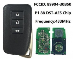 For Lexus ES250, ES300H, ES350, GS460 Smart Key, 3