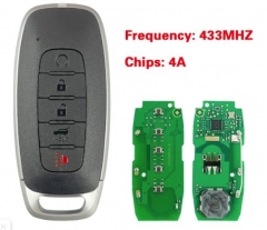 FOR Nissan Pathfinder 2023 Smart Key Remote 4+1 Bu
