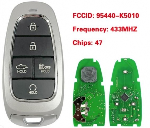 For Hyundai Santa Cruz 2022 Genuine Smart Remote Key 4+1 Buttons 433MHz 95440-K5010