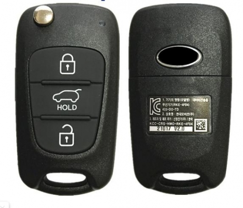 Genuine For Kia remote flip key 433mhz RKE-4F04