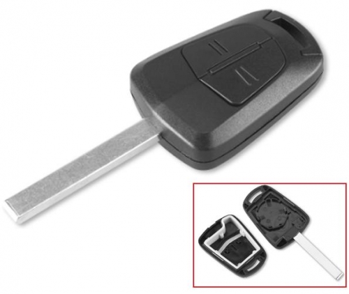 For Opel 2 button remote key shell (it is as the genuine size)