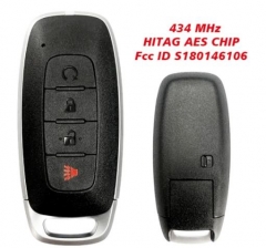 2023 For  N-issan Smart Key Remote 4 Buttons 434MH