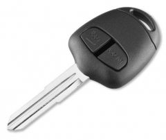 For Mitsubishi 2 button remote key blank with left