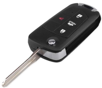 For Nissan 3+1 button modified remote key blank