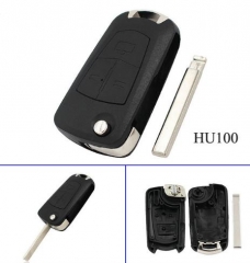 For Opel 3 button modified remote key blank with H