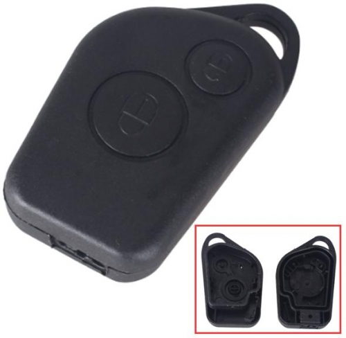 For Peugeot 2 button remote 
key blank