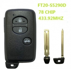 FT20-S5290D 433.92MHZ FSK 78 CHIP For Subaru remot
