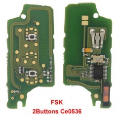 FSK Key Board for Peugeot 207 208 307 308 408 Part
