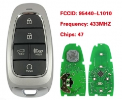 2019-2020 For Hyundai Sonata 5 Button Smart Key Fc