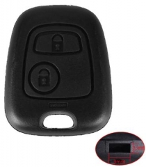 For Peugeot 2 button remote key blank no blade
