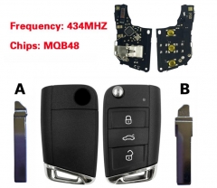 New Upgrade Auto Smart Remote For Volkswagen Tigua